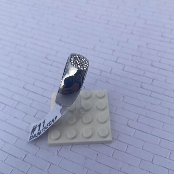 Men's Gemstone Circle Stainless Steel Ring size 11 - Picture 3 of 5